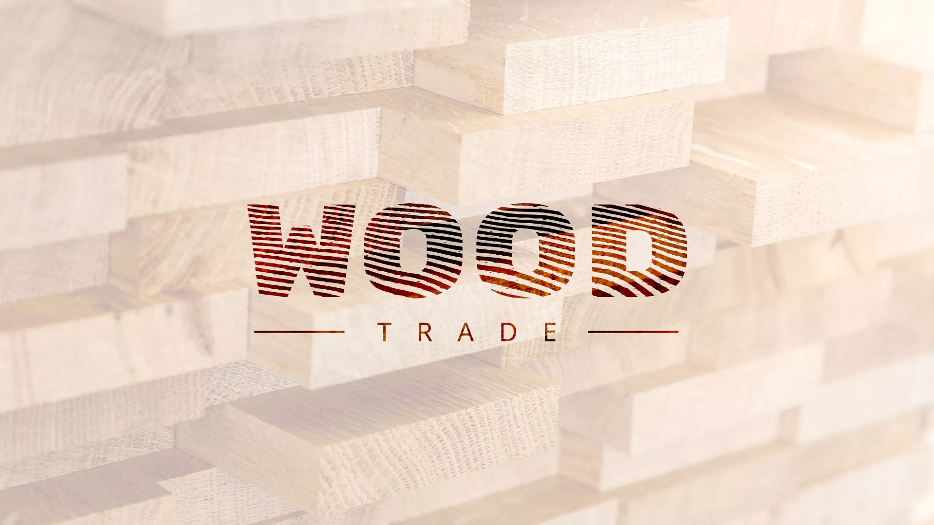 Разработка логотипа для компании «Wood Trade» в Полярных Зорях