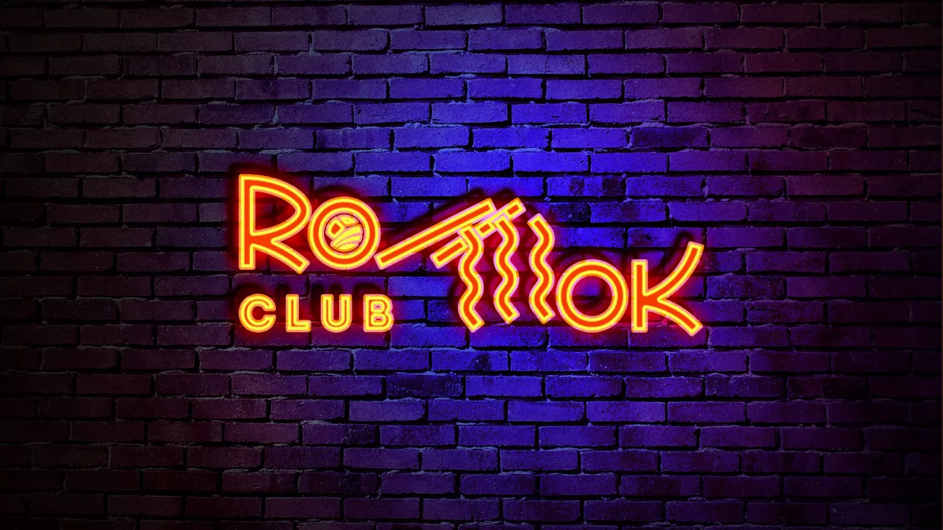 Разработка интерьерной вывески суши-бара «Roll Wok Club» в Полярных Зорях